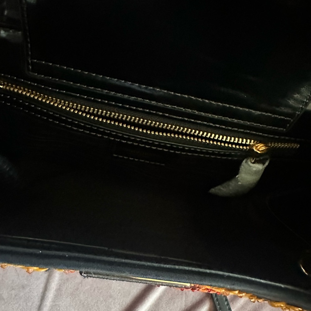 Kate Spade Black and Yellow Shoulder Bag - Picture 3 of 5